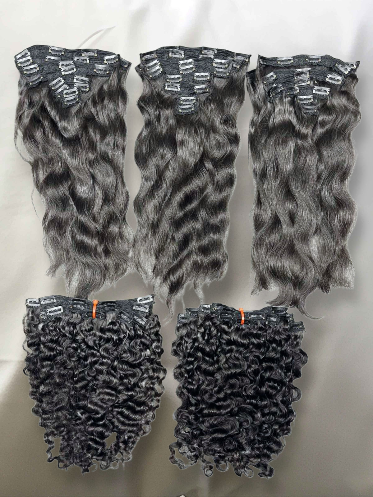 Raw Wavy/Curly Clip-Ins